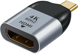 ROCKETEK HDMI 4K@60hz USB-C (Type-C) Csatlakozó Adapter - HDMI-USB átalakító (YX-HDM001)