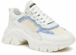 Bronx Sneakers Bronx 66457-MT 3682 Off White/Denim Blue