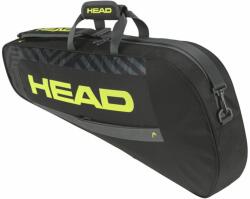 Head Tenisz táska Head Base Racquet Bag S - black/neon yellow