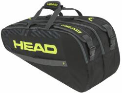 Head Tenisz táska Head Base Racquet Bag M - black/neon yellow