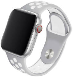 DOOP Curea Doop Sporty Apple Watch 4 / 5 / 6 / 7 / 8 / 9 / Se (38 / 40 / 41 Mm) Grey / White
