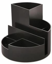 MAUL Írószertartó, újrahasznosított, MAUL "Roundbox", fekete (JM4117690ECO) - tonerprint