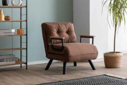 Sofahouse Design összecsukható fotel Hilarius világosbarna