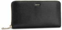 DKNY Nagy női pénztárca DKNY Bryant New Zip Around R8313658 Blk/Gold BGD 00 Női