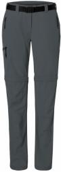 James & Nicholson Pantaloni outdoor pentru bărbați cu pantaloni detașabili JN1202 - Gri închis | XL (1-JN1202-1774573)
