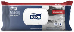 Tork Premium felületfertőtlenítő ipari nedves törlőkendő W20, biocid, citrus illat, 12 x 60 lap SCA193602