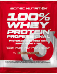 Scitec Nutrition 100% Whey Protein Professional 30 g, pisztácia-fehér csokoládé
