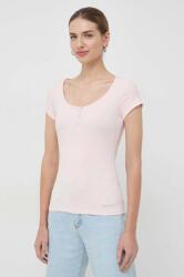 Guess t-shirt KARLEE női, rózsaszín, W2YP24 KBCO2 - rózsaszín M - answear - 15 990 Ft