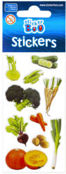 Zöldség matrica szett (SPK498838A) - kidsfashion