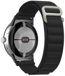 NYLON Cserélhető szíj a Google Pixel Watch / Pixel Watch 2 , fekete