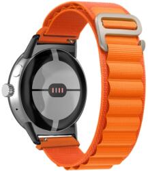 NYLON Cserélhető szíj a Google Pixel Watch / Pixel Watch 2 narancshoz