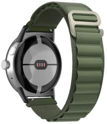 NYLON Cserélhető szíj a Google Pixel Watch / Pixel Watch 2 zöld
