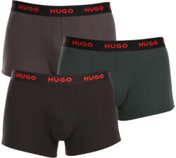 HUGO 3PACK többszínű HUGO férfi boxeralsó (50469766 303) S