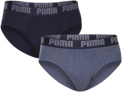 PUMA 2PACK Férfi slip alsónadrág Puma tarka (521030001 006) L