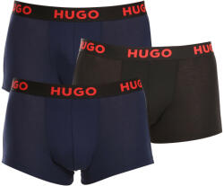 HUGO 3PACK tarka HUGO férfi boxeralsó (50496723 406) XL