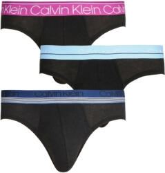 Calvin Klein 3PACK férfi slipek Calvin Klein fekete (NB2415A-T6D) S