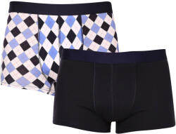 Molvy 2PACK Férfi boxeralsó Molvy többszínű (MP-1069-BEU) XXL