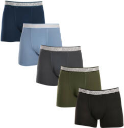 Gianvaglia 5PACK többszínű Gianvaglia férfi boxeralsó (GVG-5013) L