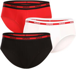 HUGO 3PACK férfi slipek HUGO többszínű (50492378 621) L