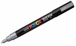 uni Marker Uni PC-3M Posca 0.9-1.3 mm, Silver, CC26
