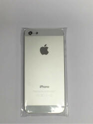 iPhone 5 5G fehér (silver) készülék hátlap/ház/keret - bluedigital - 4 590 Ft