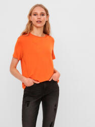 VERO MODA Tricou Vero Moda | Portocaliu | Femei | XS - bibloo - 47,00 RON