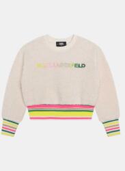 Karl Lagerfeld Kids Pulóver Z15460 M Fehér Regular Fit (Z15460 M)