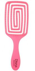 Disna Pharma Prostokątna szczotka do włosów, 23 cm, różowa - Disna Beauty4U Puzzle Brush