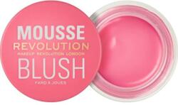 Makeup Revolution Fard de obraz cremos - Makeup Revolution Mousse Blush Passion Deep Pink