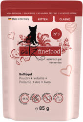 Catz Finefood catz finefood Kitten 8 x 85 g - No. 03 Pasăre