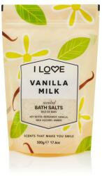 I Love Sare de baie Lapte vanilat - I Love. . . Vanilla Milk Bath Salt 500 g