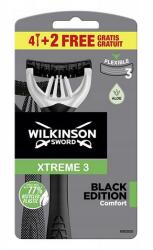 Wilkinson Sword Maszynka do golenia - Wilkinson Sword Xtreme3 Black Edition 6x