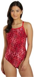 TYR - costum baie intreg pentru femei - Atolla Diamondfit - rosu multicolor (DATL7A-610) - trisport Costum de baie dama