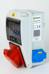 SEEMIS Szerelt ipari elosztótábla vezetékezve IP44 3318-002-7000K (3318-002-7000K)
