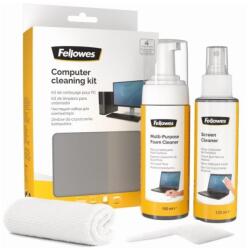 Fellowes Tisztítókészlet, PC-hez, 4 db-os készlet, Fellowes® (9977909) - irodaitermekek