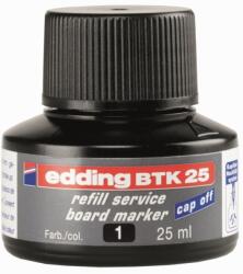 edding Tinta utántöltő táblamarkerhez 25ml, Edding BTK25 fekete (7270077000)