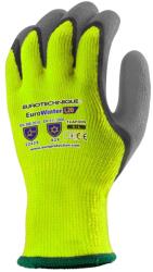 Kesztyű akril, bélelt, Hi-Viz sárga színű, 10-es kötésű, 9-es méretű (1LAFO09)