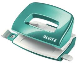 Leitz Lyukasztó 10lap fém testű mini Leitz Nexxt Wow jégkék (50601051) - irodaitermekek