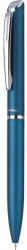 Pentel Rollertoll 0, 35mm, fém türkizkék test, Pentel Energel BL2007S-AK, írásszín kék (BL2007S-AK) - irodaitermekek