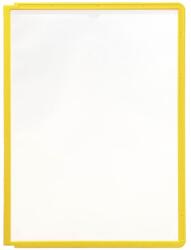 Durable Bemutatótábla panel, A4, 5 db/csomag, Durable Sherpa sárga (560604) - irodaitermekek