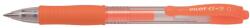 Pilot Zselés toll 0, 7mm, nyomógombos Pilot G-2, írásszín neon narancs (BL-G2-7-NO) - irodaitermekek