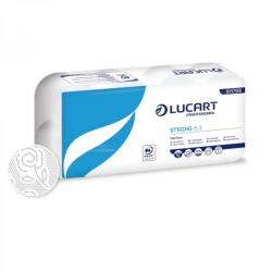 Lucart Toalettpapír 3 rétegű 250 lap/tekercs cellulóz hófehér 8 tekercs/csomag 8.3 Strong Lucart_811789P (811789P) - irodaitermekek