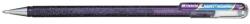 Pentel Rollertoll zselés Pentel Hybrid K110-DVX violet, írásszín metal kék (K110-DVX) - irodaitermekek
