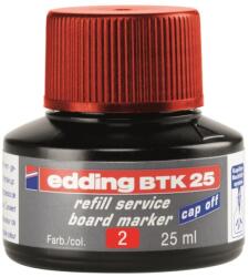 edding Tinta utántöltő táblamarkerhez 25ml, Edding BTK25 piros (7270077001) - irodaitermekek
