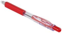 Pentel Golyóstoll 0, 35mm, BK437-B háromszög fogózóna Pentel, írásszín piros (BK437-B) - irodaitermekek