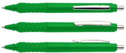 ICO Golyóstoll nyomógombos 0, 8mm, műanyag zöld test Apollo K, írásszín zöld (9010142017) - irodaitermekek