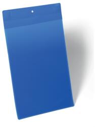 Durable Mágneses dokumentum tároló zseb A4, álló, 10 db/csomag, Durable Neodym, kék (174707) - irodaitermekek