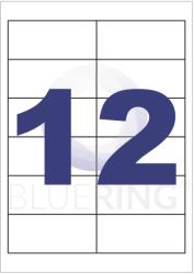 Etikett címke, 97x42, 4mm, 100 lap, 12 címke/lap (10281) - irodaitermekek