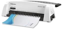 Fellowes Spirálozógép, műanyag spirálkötéshez, manuális, 120lap, Fellowes® Starlet 2+ (5227901) - irodaitermekek