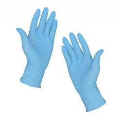 GMT Gumikesztyű nitril púdermentes XS 100 db/doboz GMT Super Gloves kék (38177) - irodaitermekek